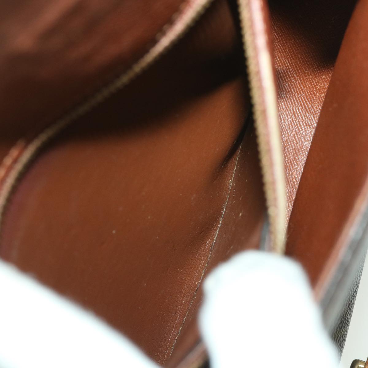 LOUIS VUITTON Monogram Saint Cloud GM Shoulder Bag M51242 LV am4035