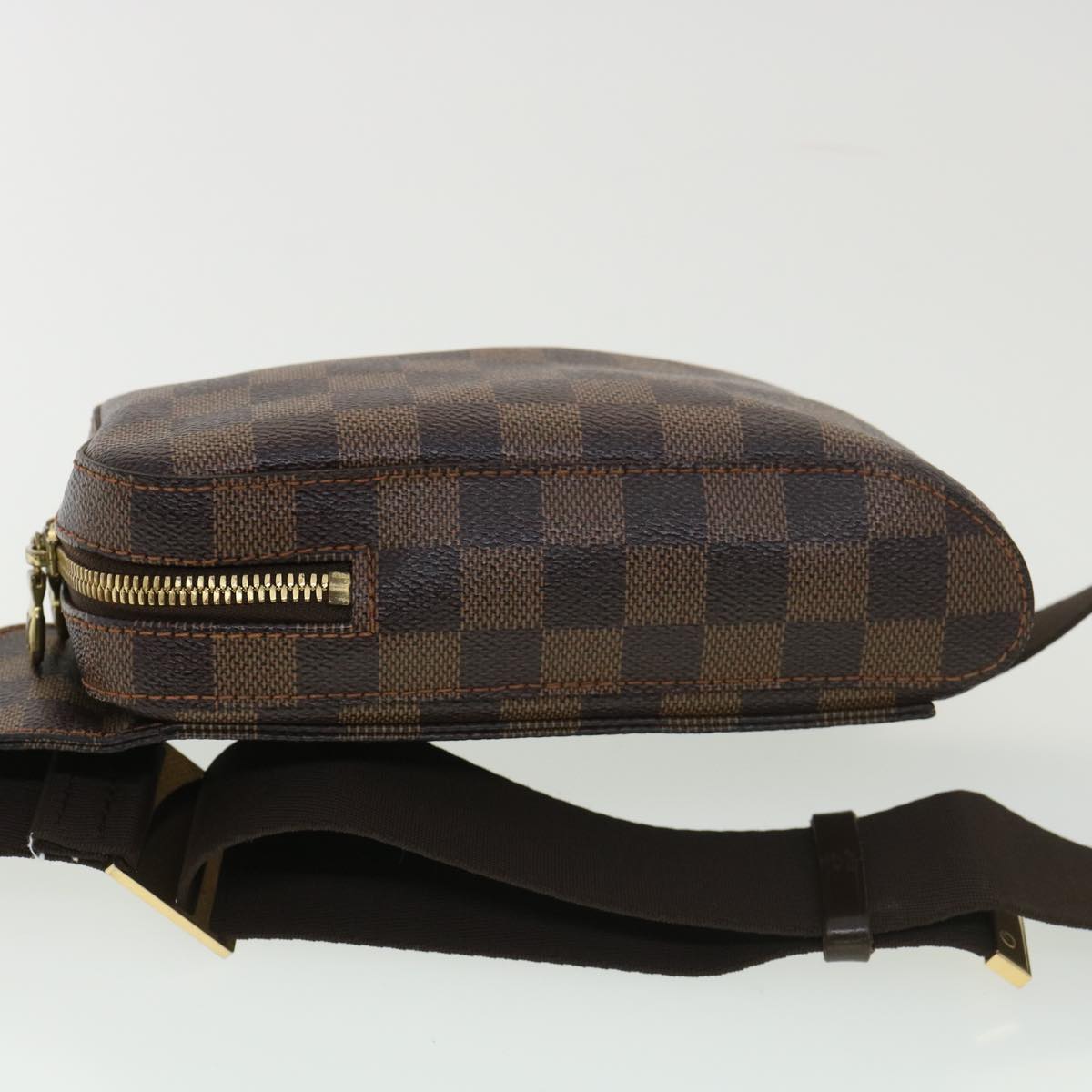 LOUIS VUITTON Damier Ebene Geronimos Shoulder Bag N51994 LV am4138