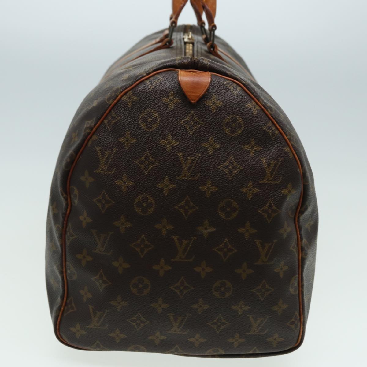 LOUIS VUITTON Monogram Keepall 55 Boston Bag M41424 LV Auth am6513
