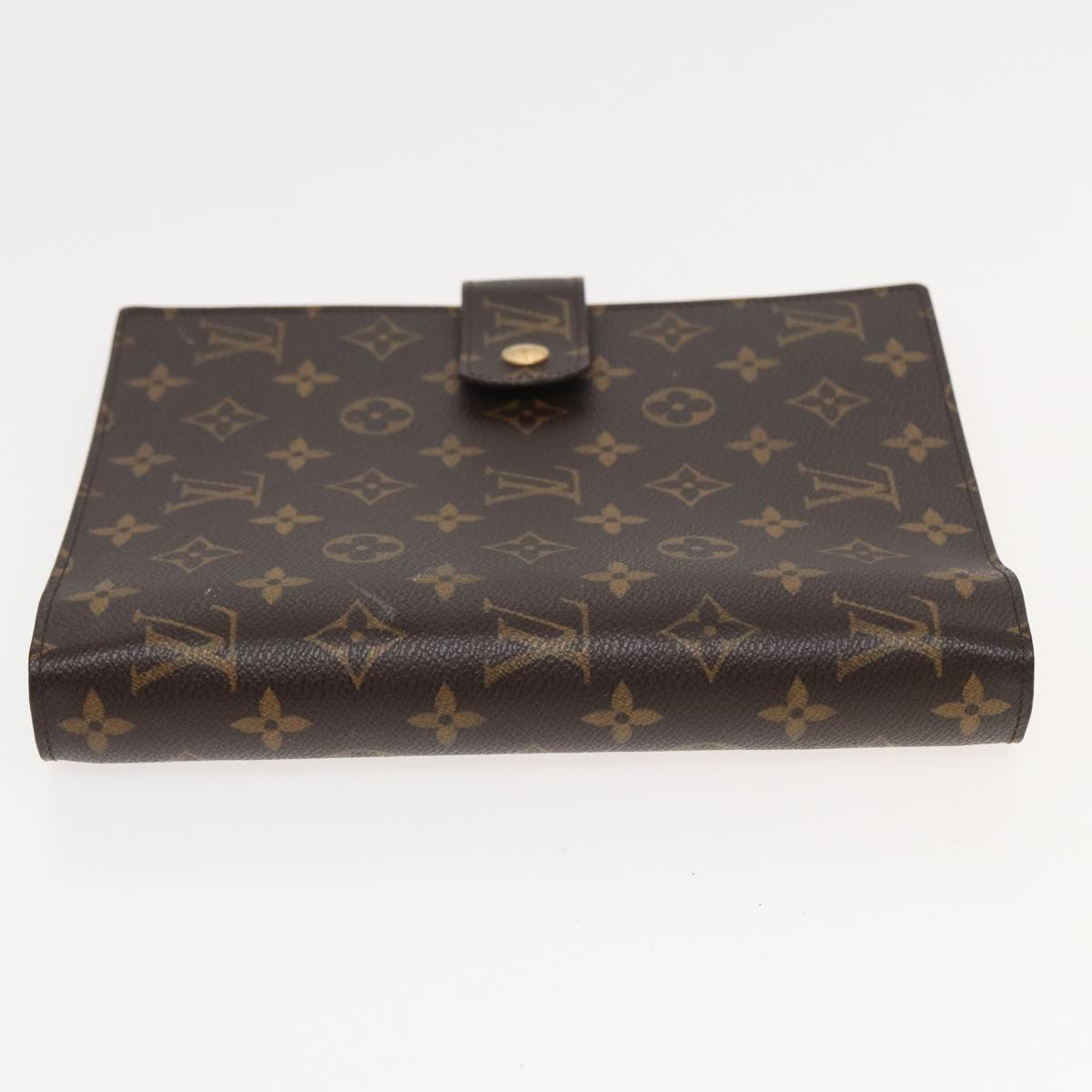 LOUIS VUITTON Monogram Agenda GM Day Planner Cover R20006 LV Auth ar12092
