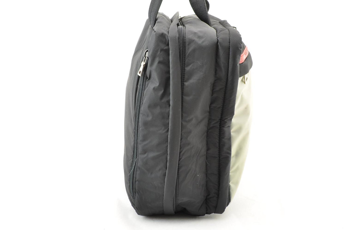 Prada Hand Bag Nylon Black ar1221