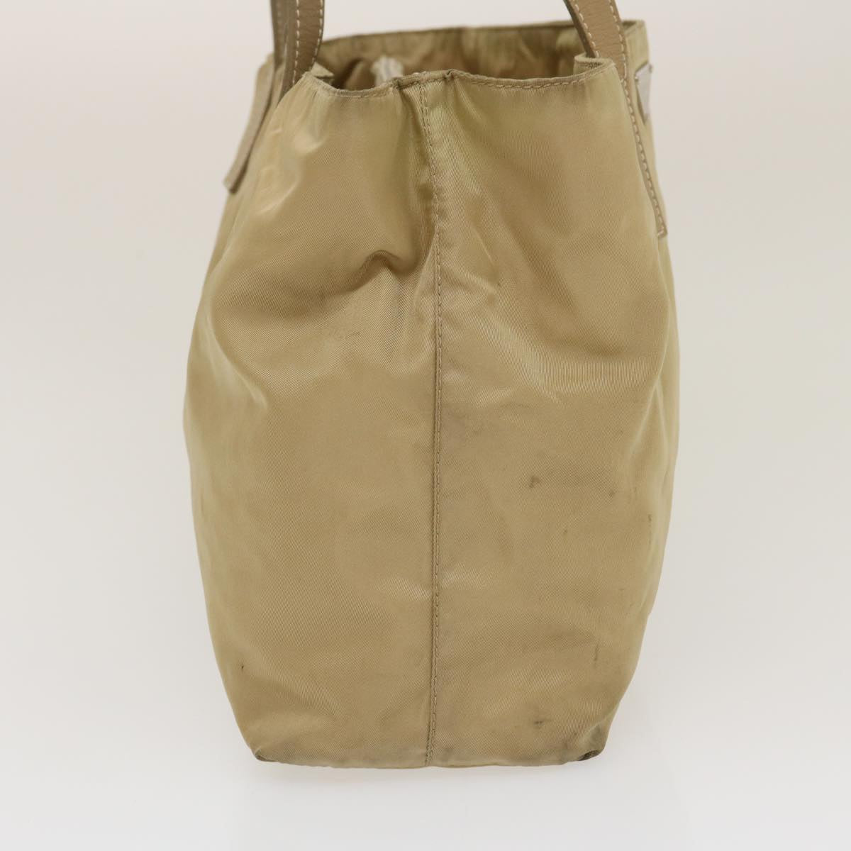 Prada Tote Bag Nylon Beige ar6825