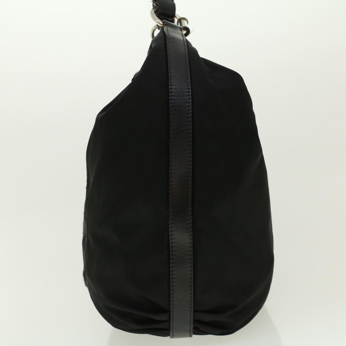 Prada Shoulder Bag Nylon Black ar9289