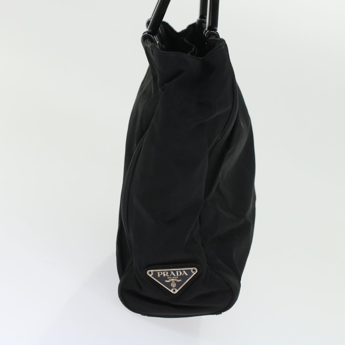 Prada Hand Bag Nylon Black ar9707B