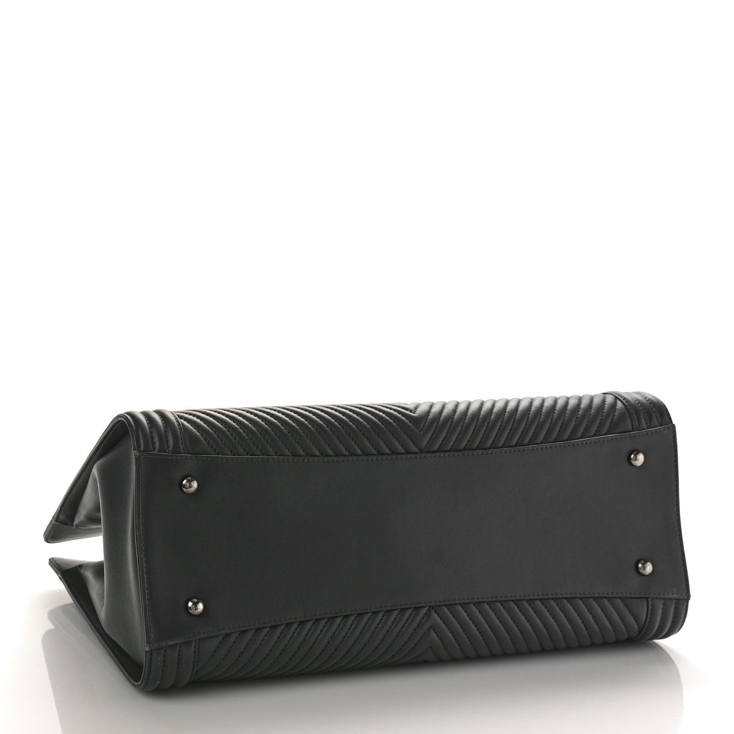 Chanel Calfskin Chevron Quilted Boy