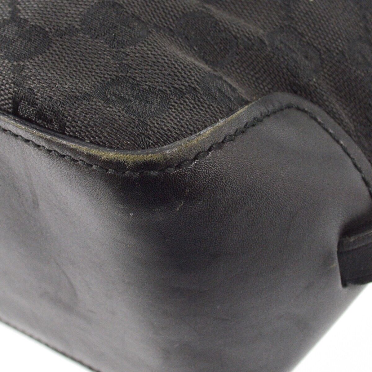 Gucci Black Gg Tote Handbag