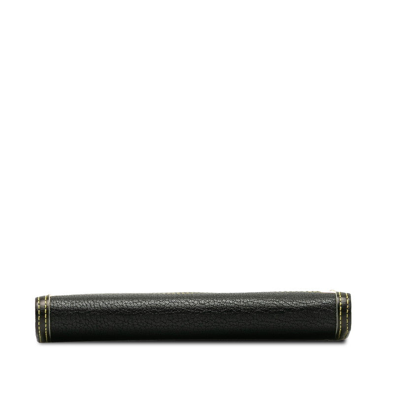 Louis Vuitton Suarez International Long Wallet M91836 Noir Black Leather Louis Vuitton