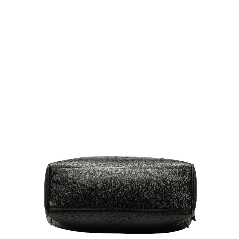 Chanel Vintage Triple Coca-Cola Chain Bag Black Caviar Lady Chanel