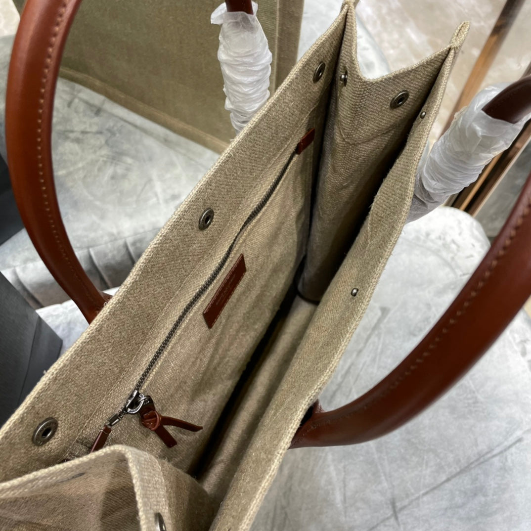 Yves Saint Laurent Rive Gauche North/South Tote Bag