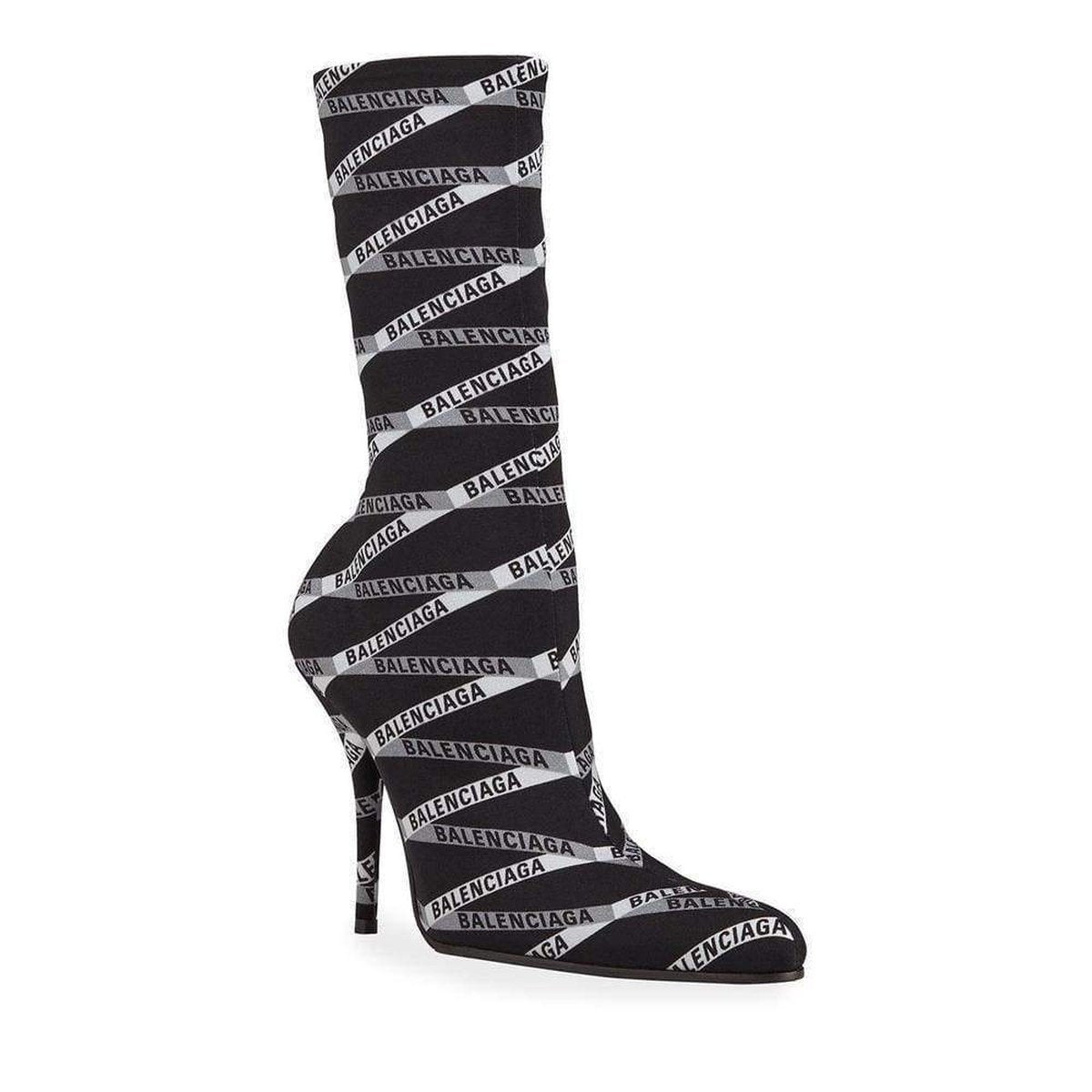 Monogram Round Booties