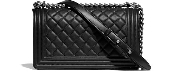 Chanel Boy HandBag Black
