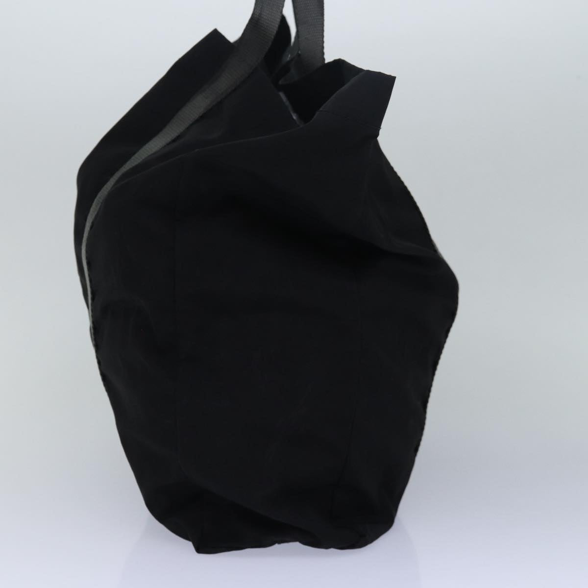 PRADA Shoulder Bag Nylon Black Pink Auth bs14882