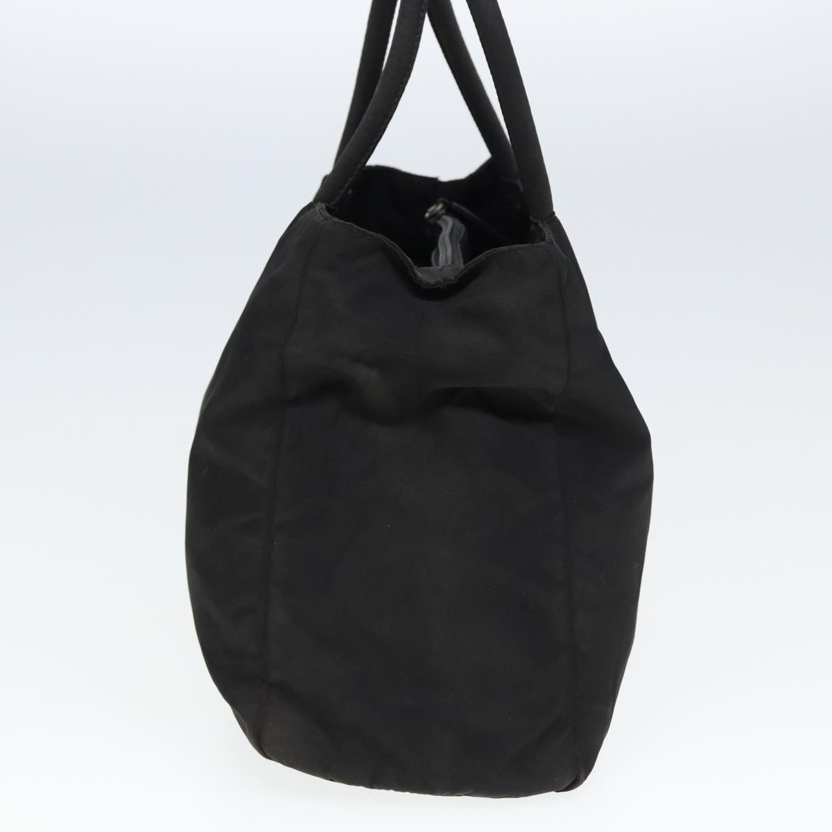 PRADA Hand Bag Nylon Black Auth bs15378