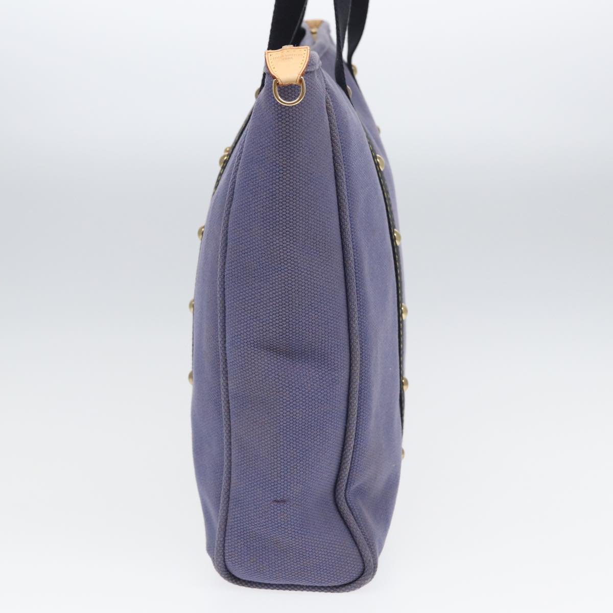 LOUIS VUITTON Antigua Cabas GM Tote Bag Blue M40083 LV Auth bs15986