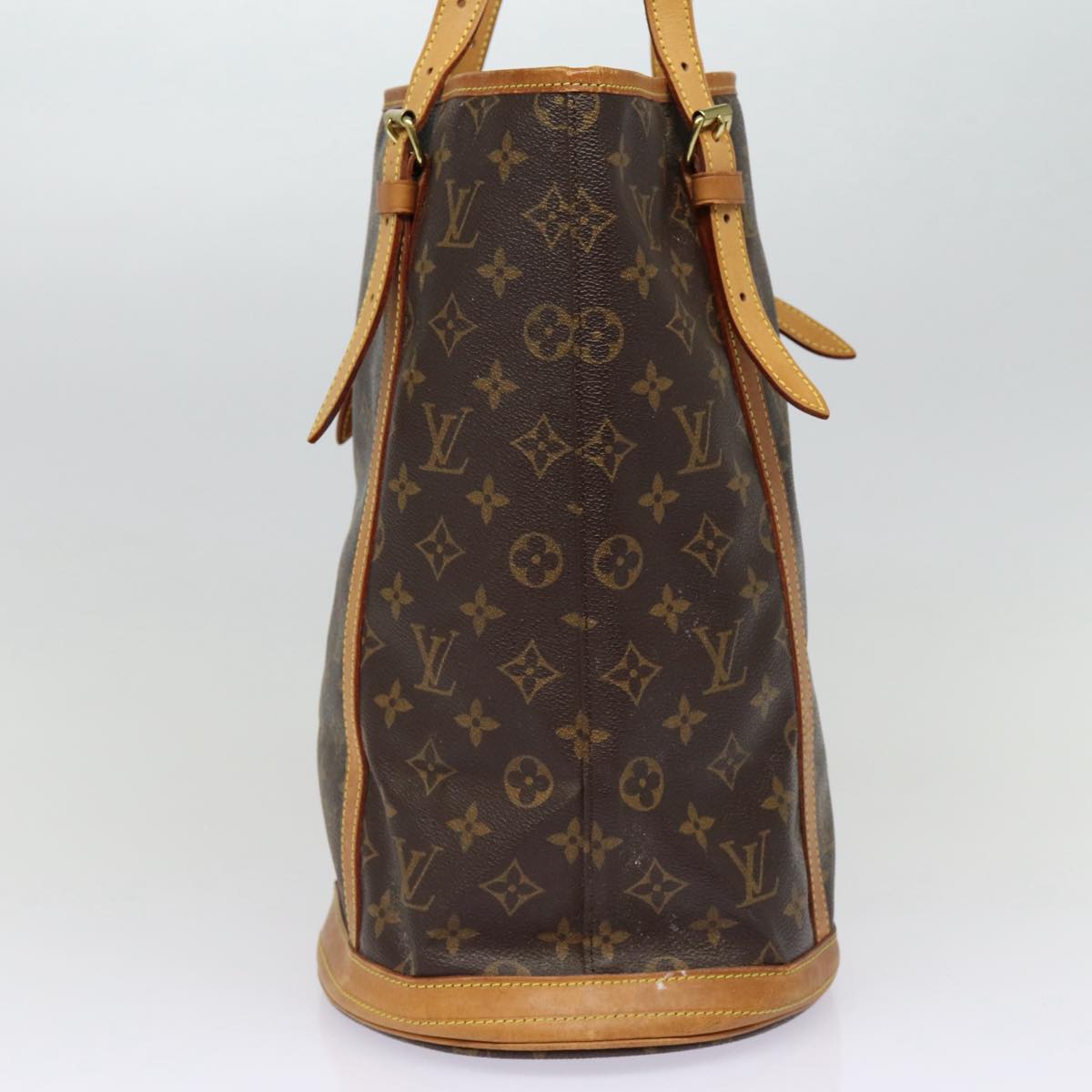 LOUIS VUITTON Monogram Bucket GM Shoulder Bag M42236 LV Auth bs16942