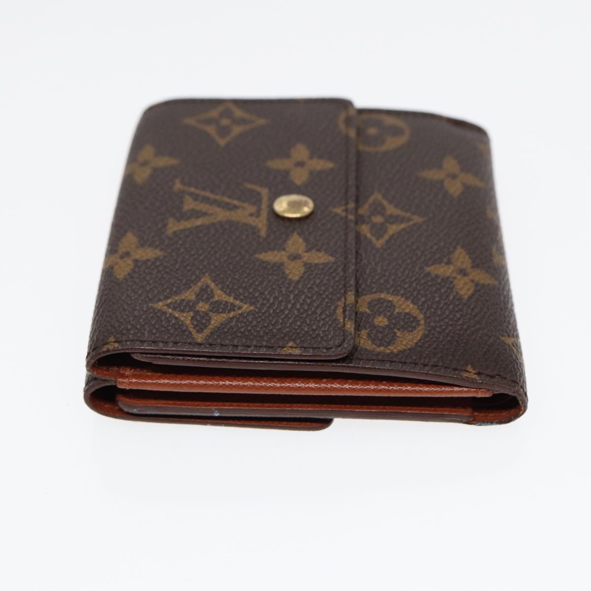 LOUIS VUITTON Monogram Porte Monnaie Bier Cartes Crdit M61652 LV Auth bs17095