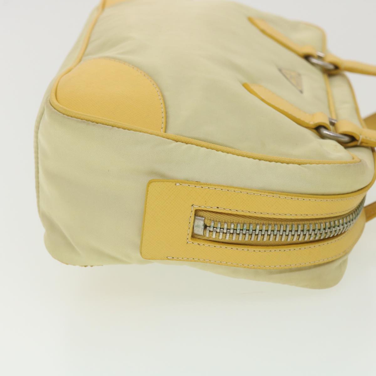 Prada Shoulder Bag Nylon Yellow bs4580