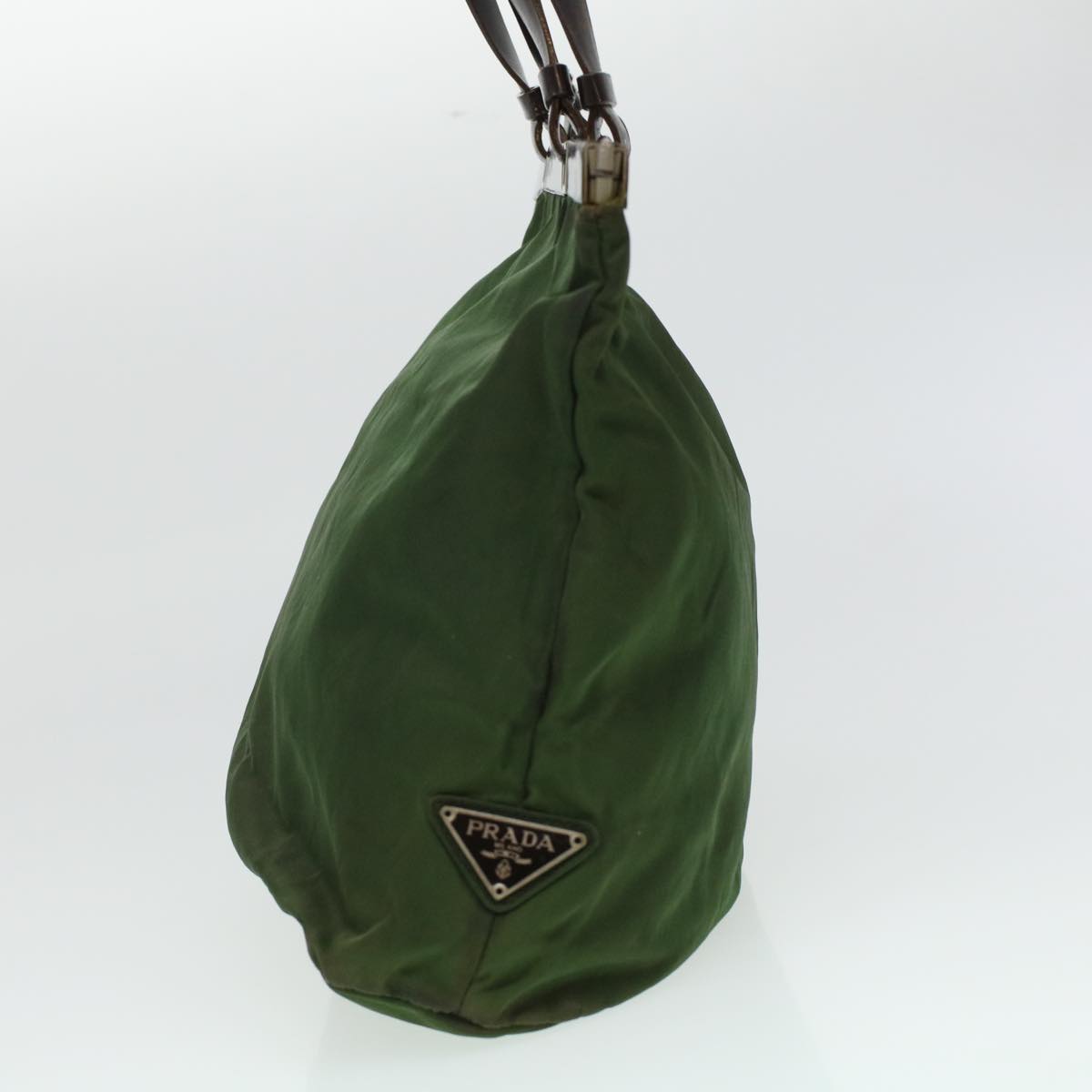 Prada Tote Bag Nylon Green bs5745