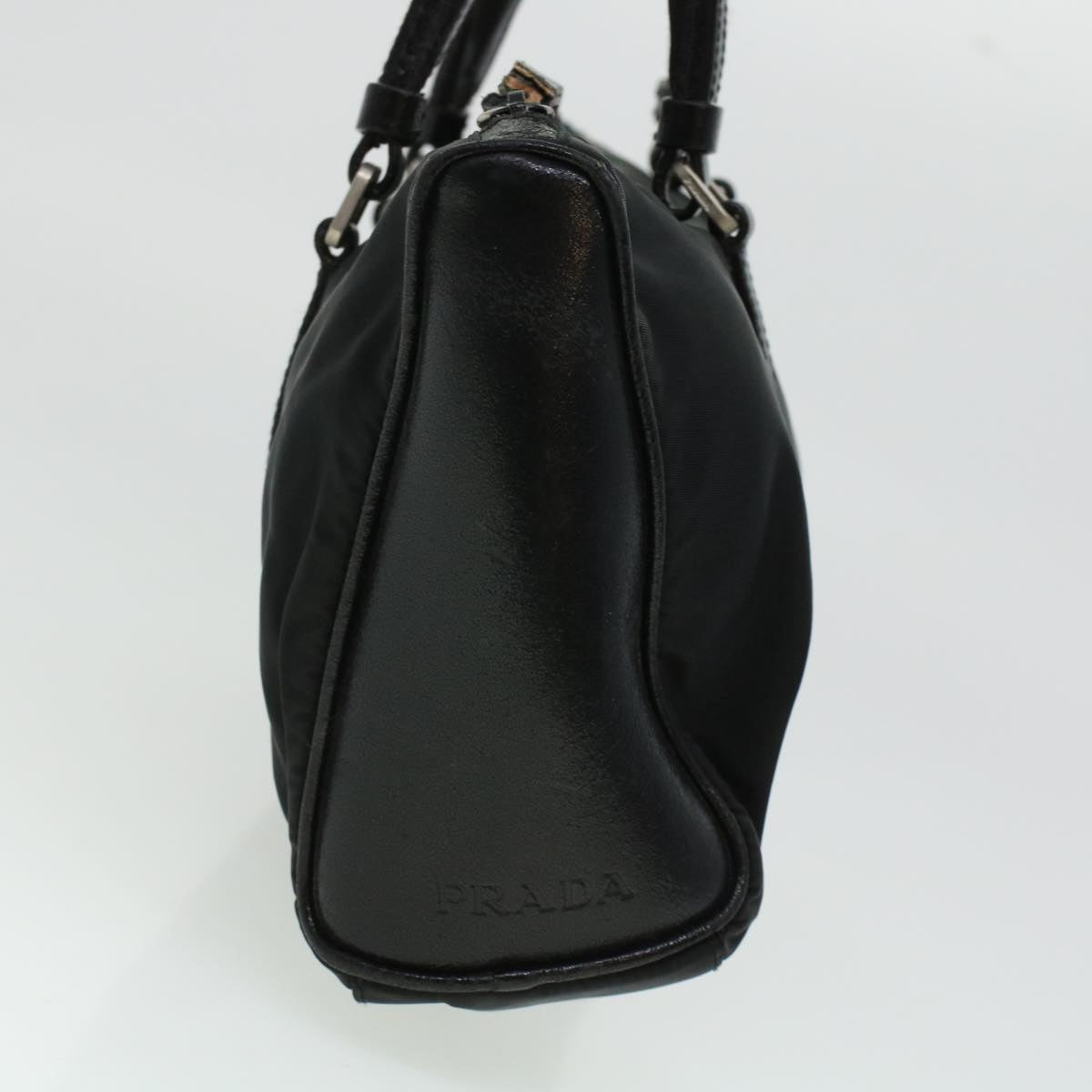 Prada Hand Bag Nylon Black bs6059