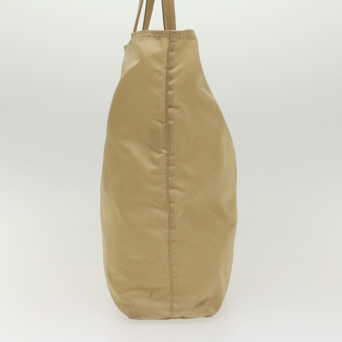 Prada Tote Bag Nylon Beige bs6674