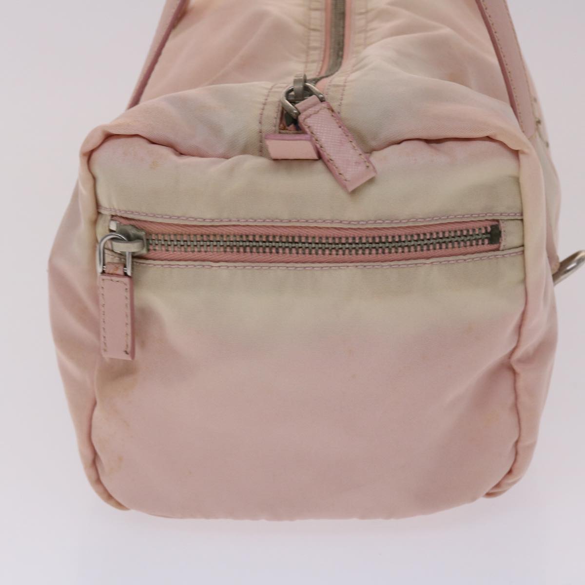 Prada Hand Bag Nylon Pink bs6844