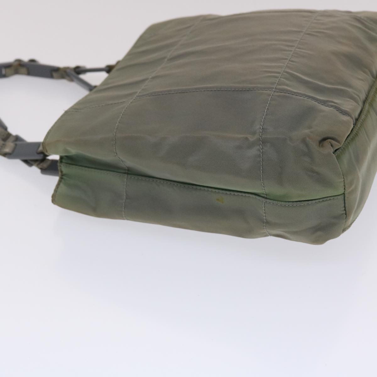 Prada Shoulder Bag Nylon Gray bs6980