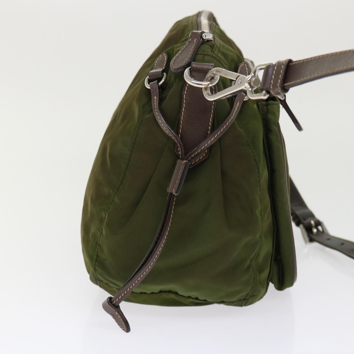 Prada Shoulder Bag Nylon Black bs7228