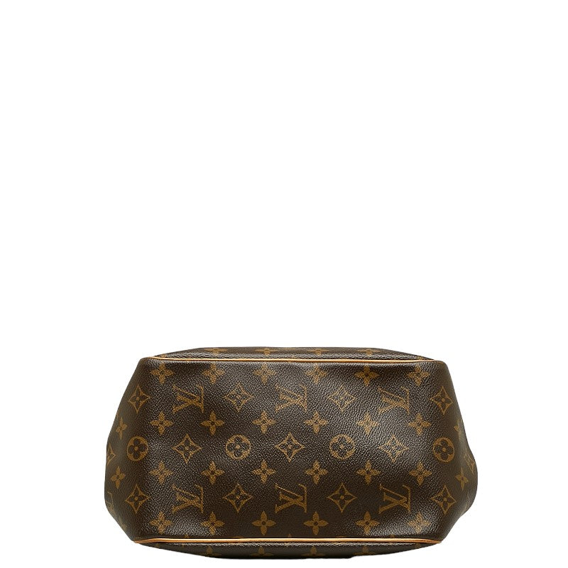 Louis Vuitton Monogram Batignol Handbag M51156 Brown PVC Leather Louis Vuitton