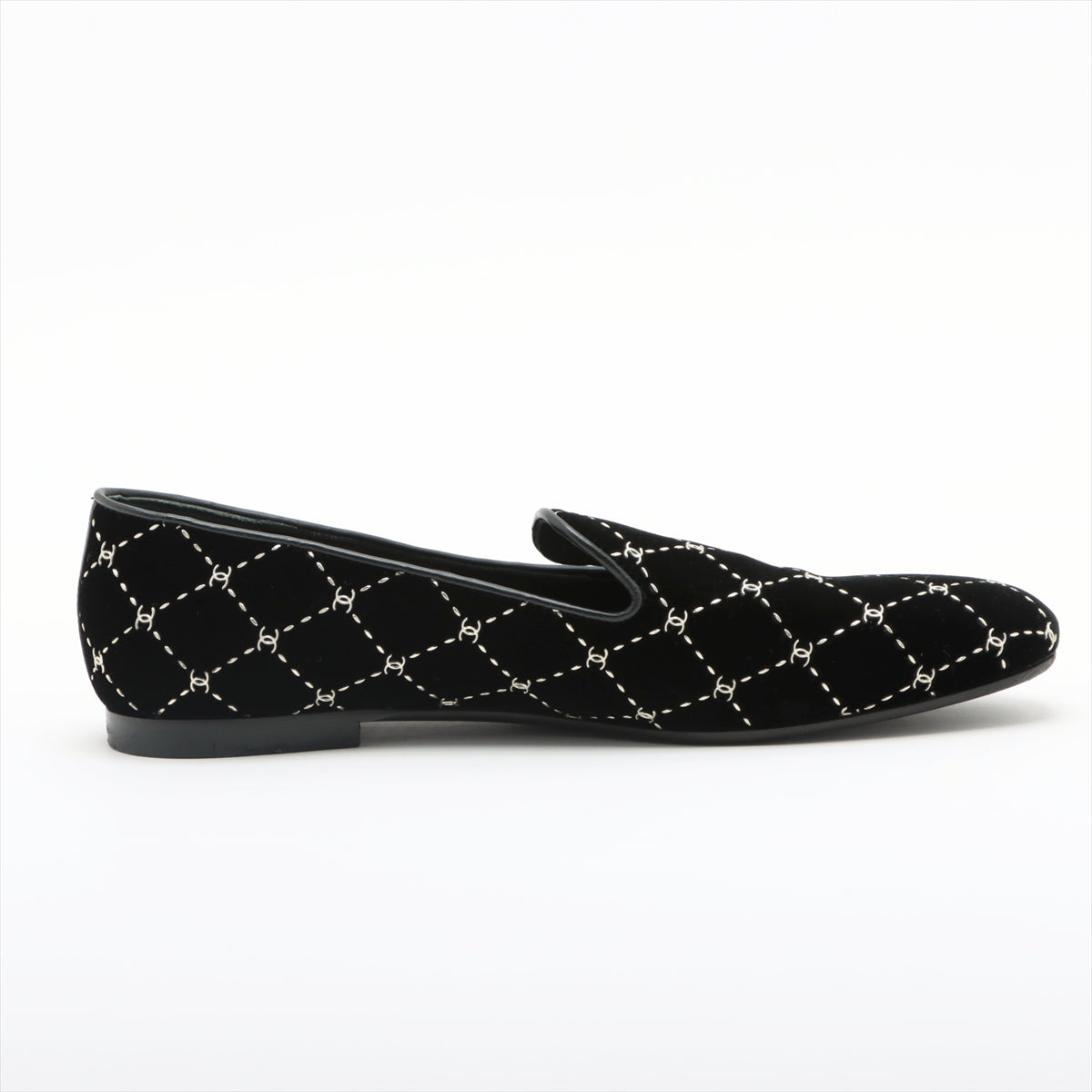 Chanel Coco Belloor X Leather 39C Black G33126 Opera Shoes