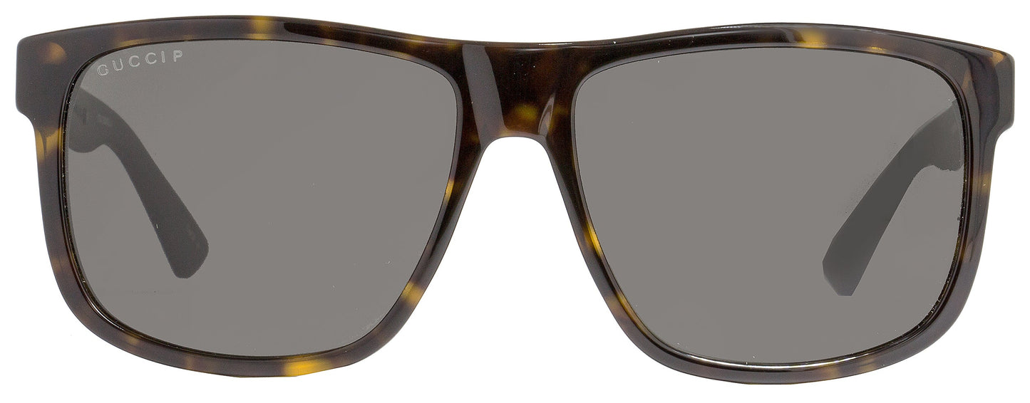 Gucci Men's Sunglasses GG0010S 003 Havana/Brown 58mm