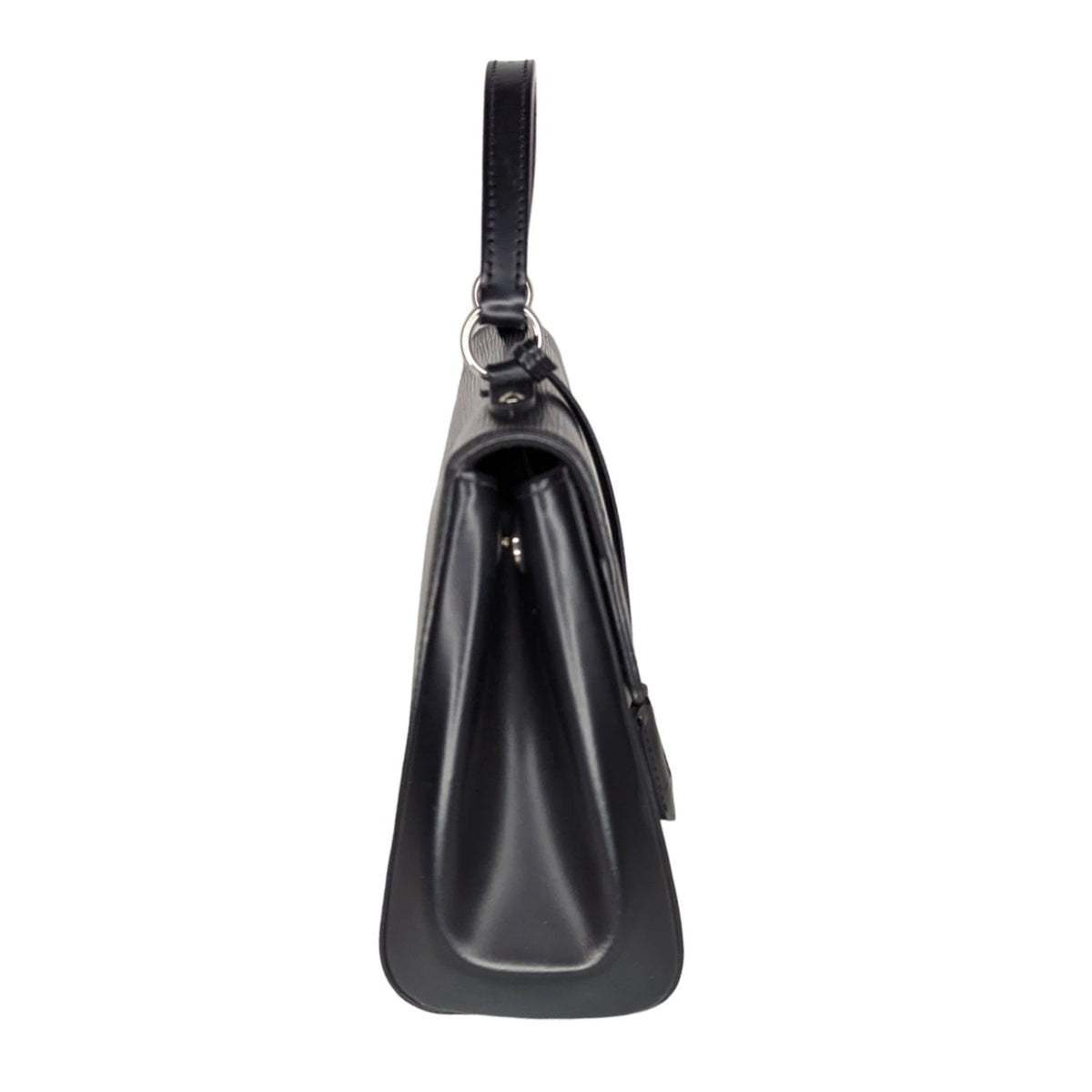 Louis Vuitton Black EPI Cluny BB Top Handle Bag