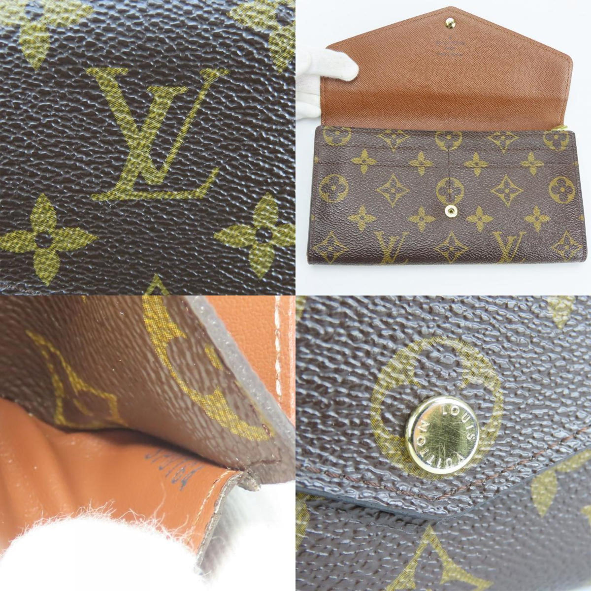 Louis Vuitton Monogram Long Wallet (Bi-Fold)