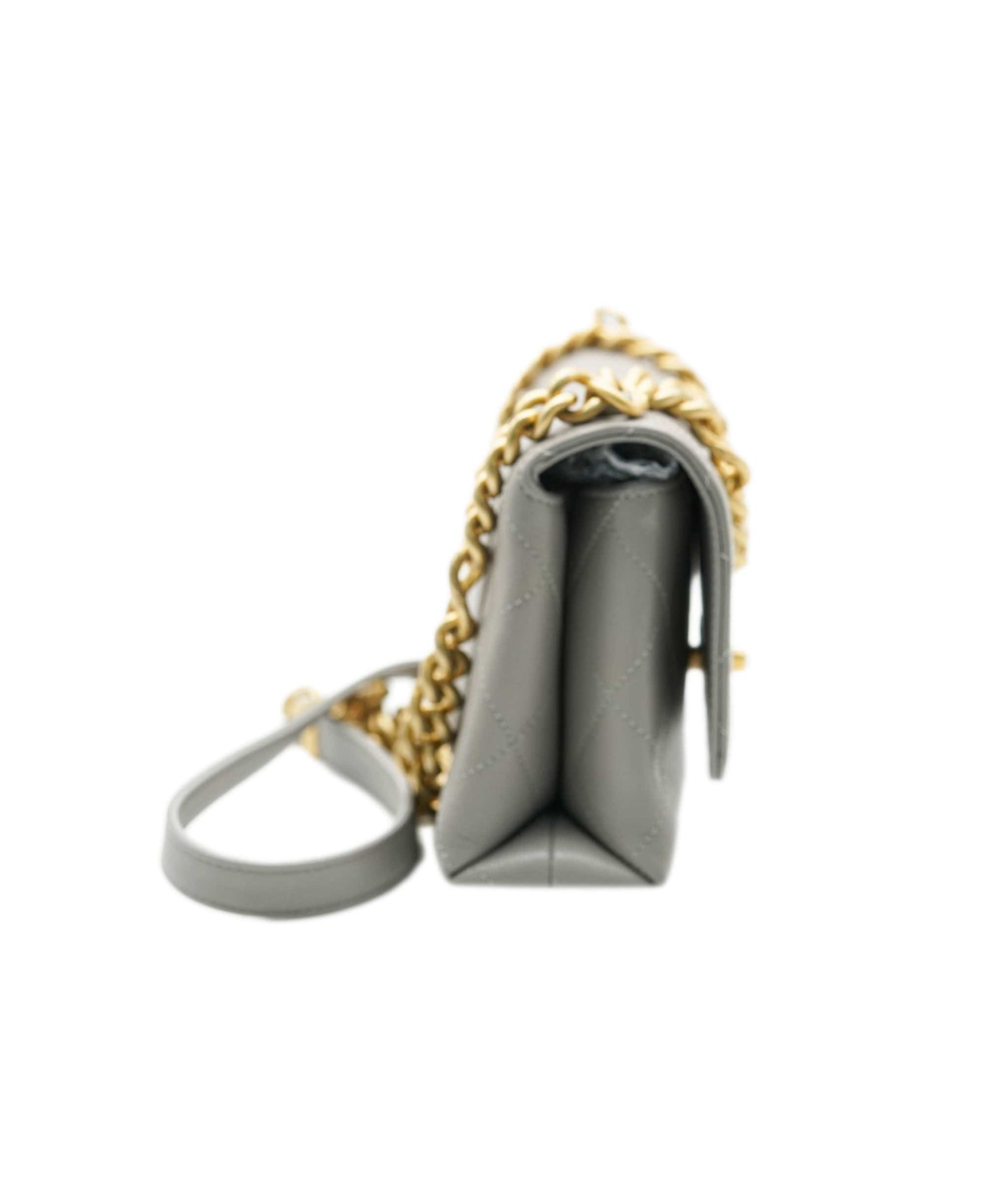 Chanel Grey Top Handle Crossbody ALC1418