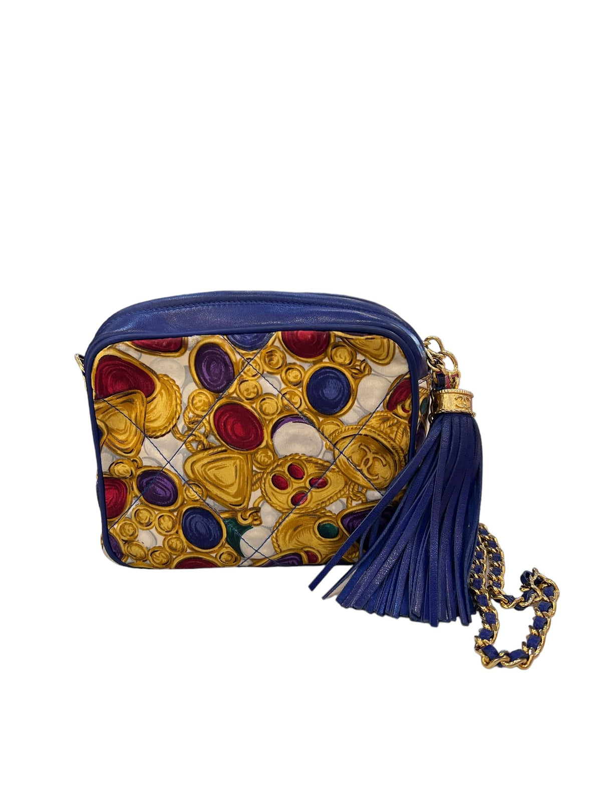 Classic Flap Camera Bag Blue / Gold / Red / Purple 90187879