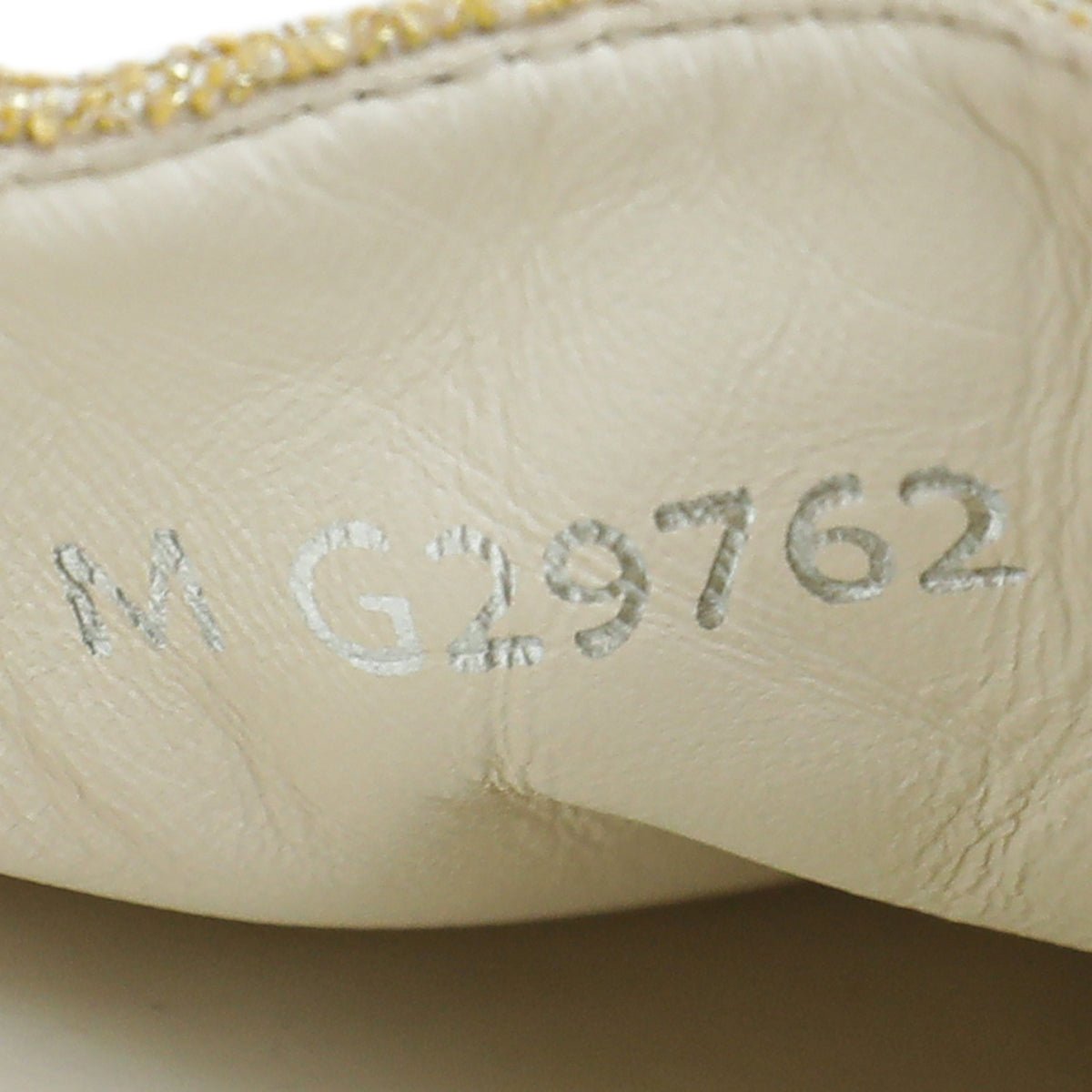 Chanel Bicolor CC Cap Toe Metallic Fabric Espadrille 39