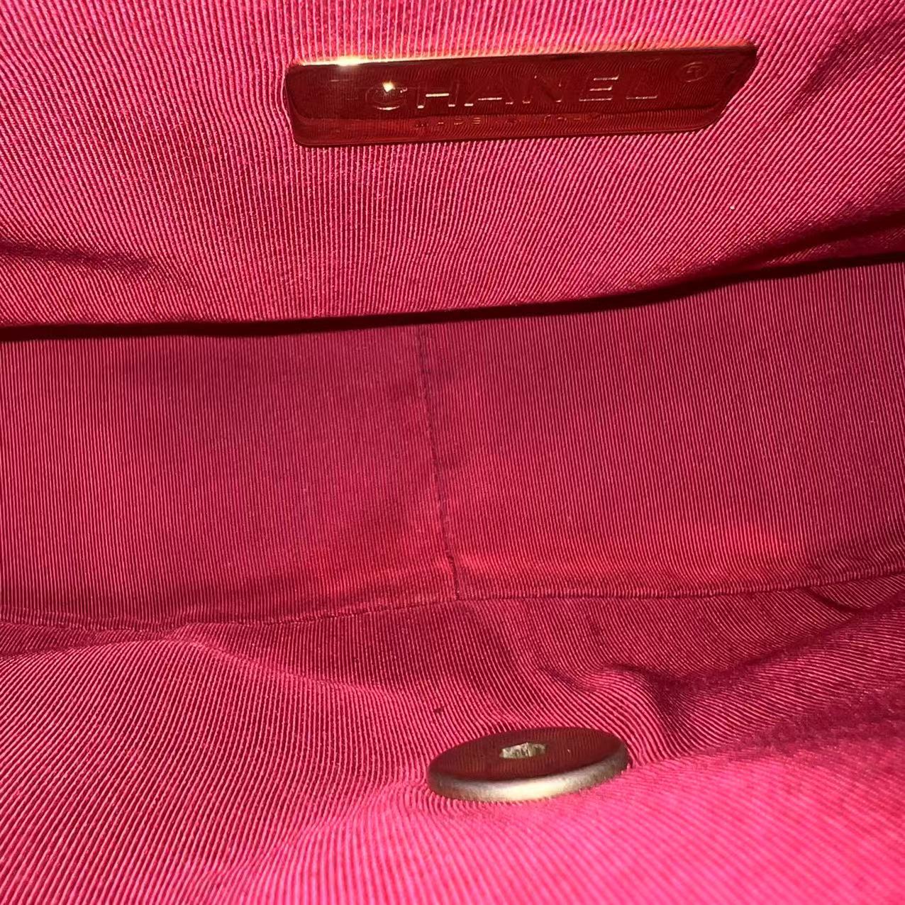 C19 Small 19 Bag Quilted Goatskin Black Two-Tone Hardware Series 30