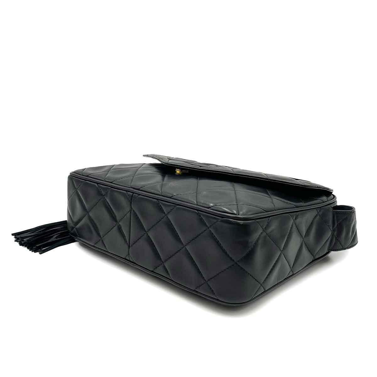 Chanel Vintage Satchel Dark Green Lambskin GHW #4 90231953