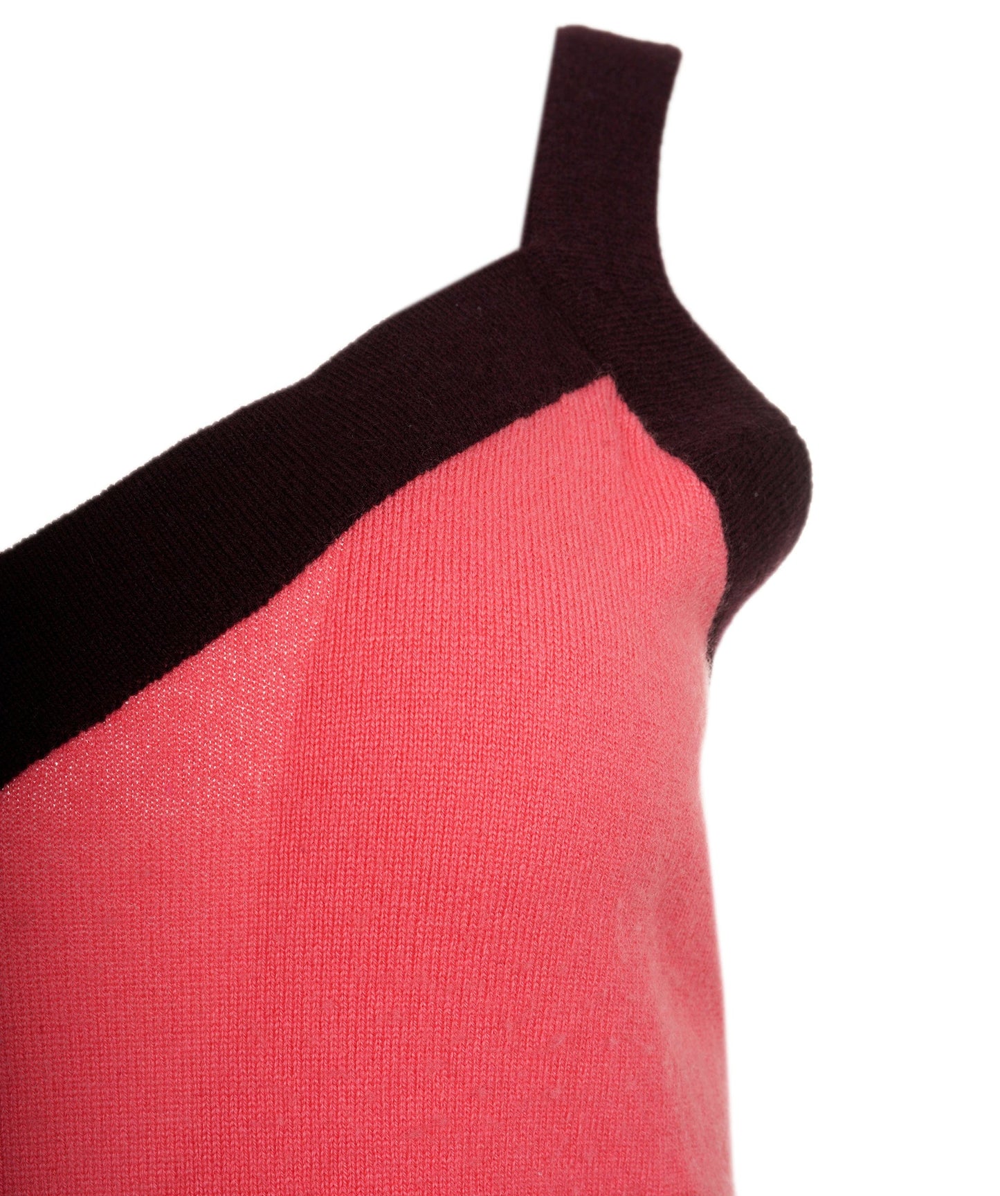Chanel Top knit pink and burgundy Métier d'Art 2020 FR38 P64643K60662 AVC1855