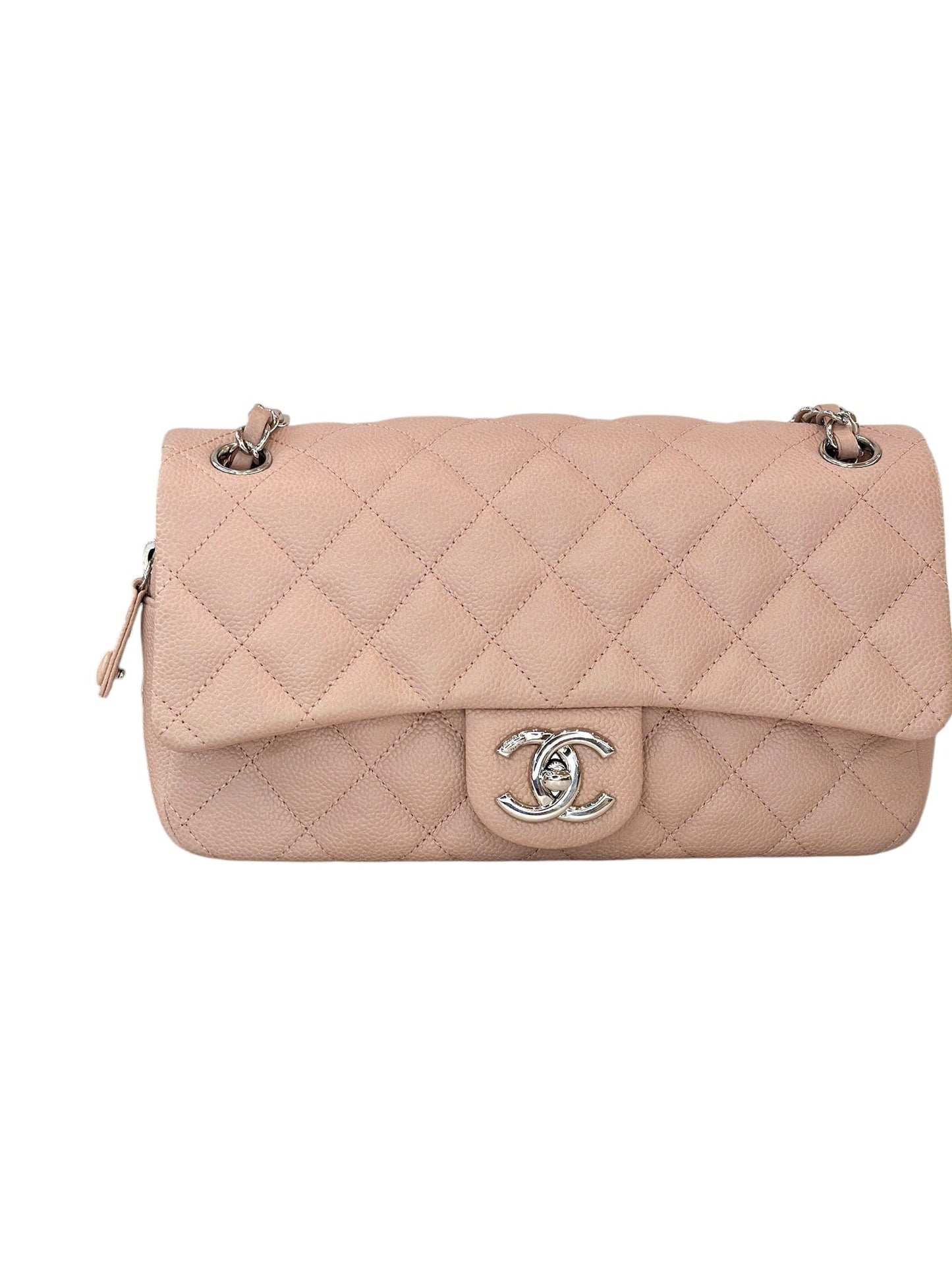 Chanel Blush Pink Flap Bag in Caviar