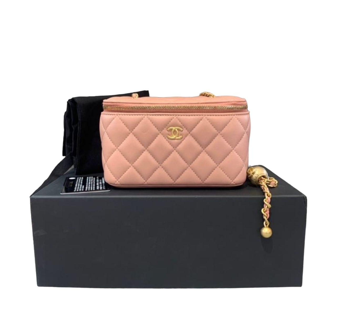 Chanel Pink Ball Vanity Bag