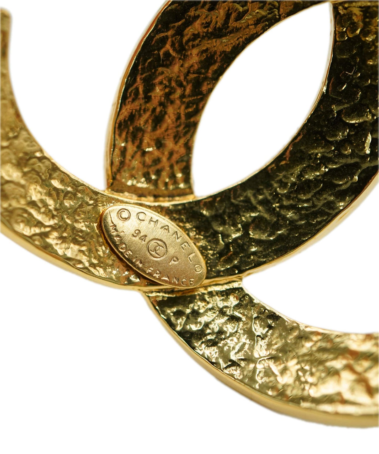 Chanel XL gold vintage brooch - AJC0730