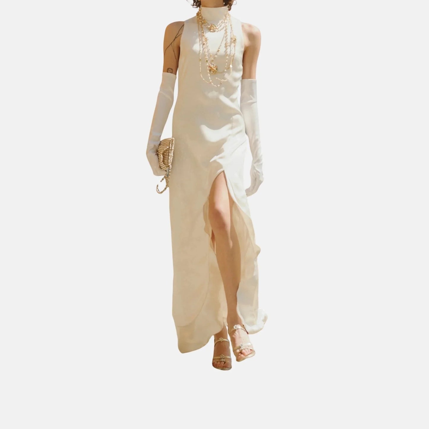 Long Dress in Silk