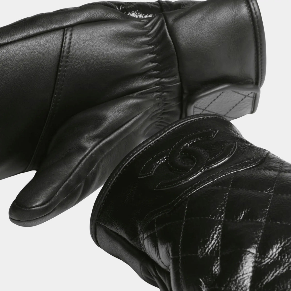 Mittens Lamb Black