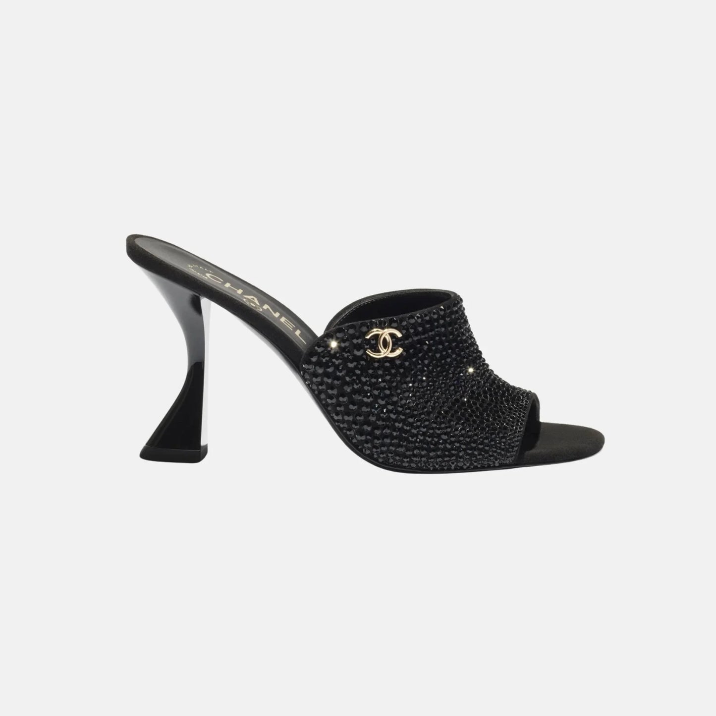 Chanel Mules in Diamantés, Side