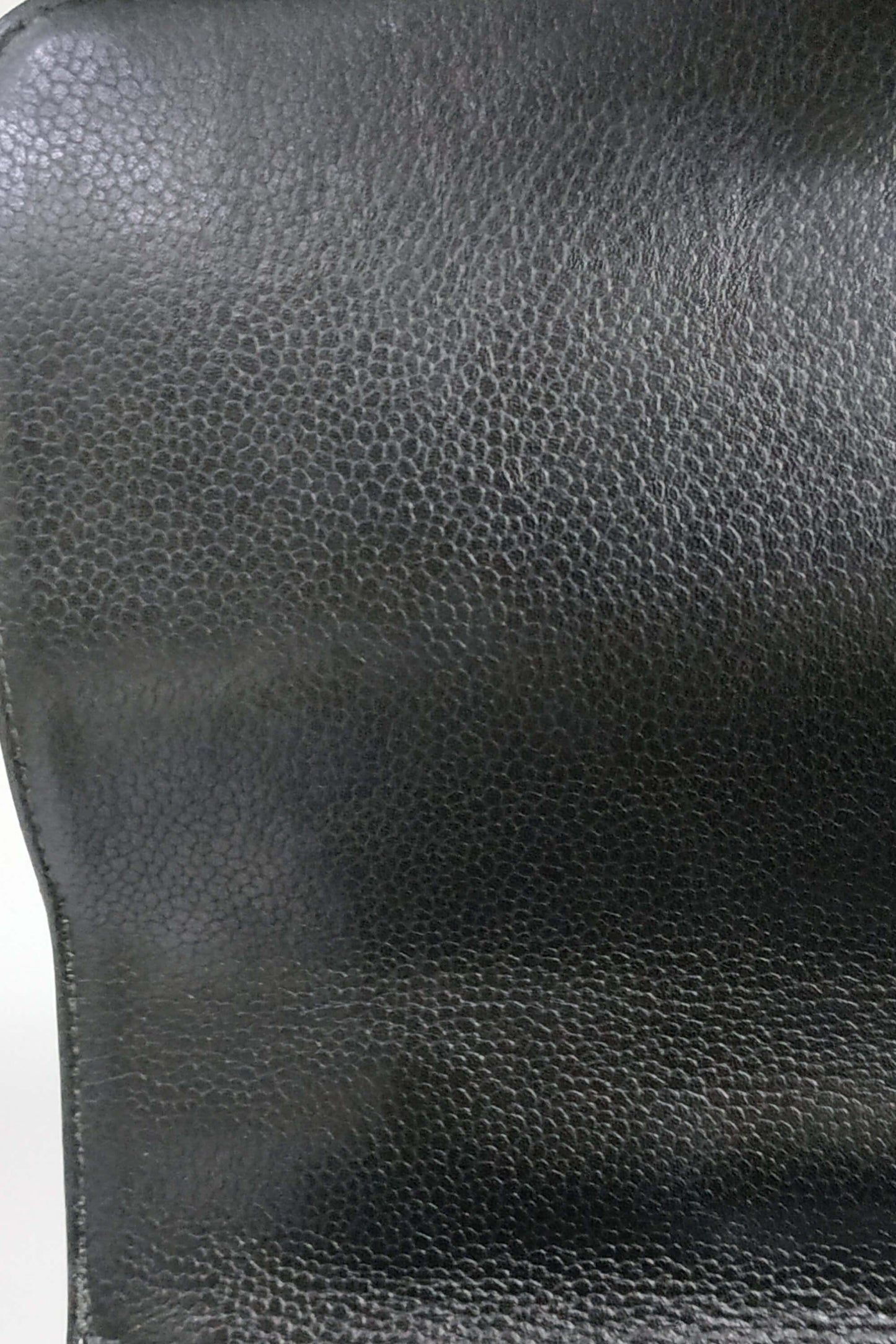 Quilted Vintage Kelly Bag Black