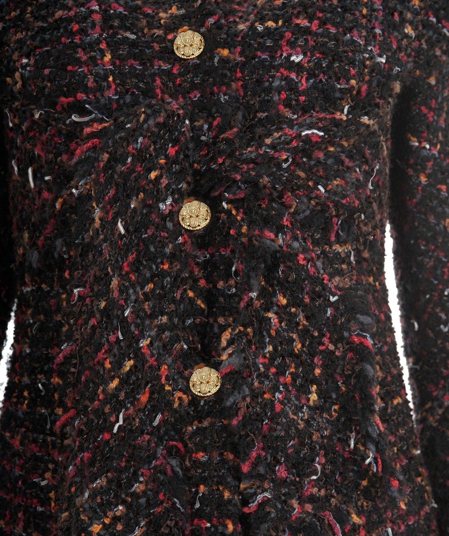 Chanel Black Tweed Blazer ALC1744