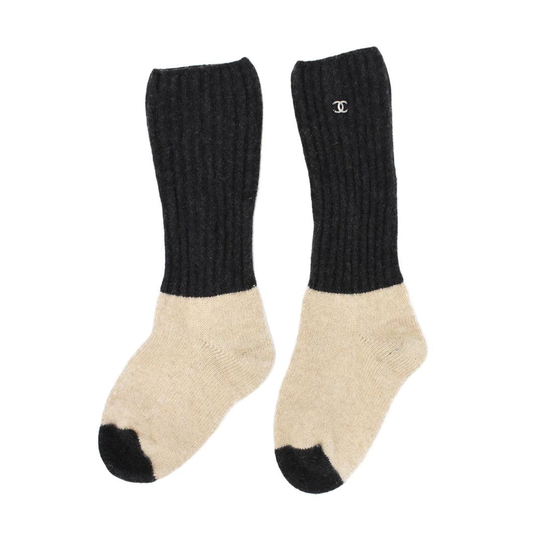 Chanel Scarf & Socks Set