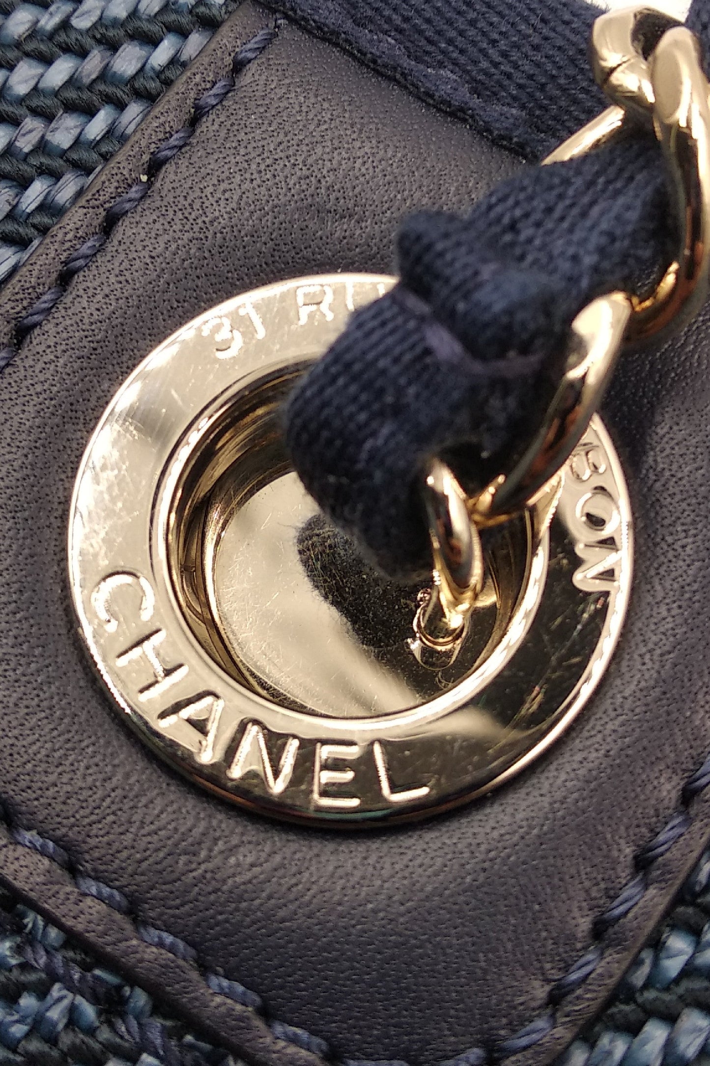 Small Deauville Tote Navy