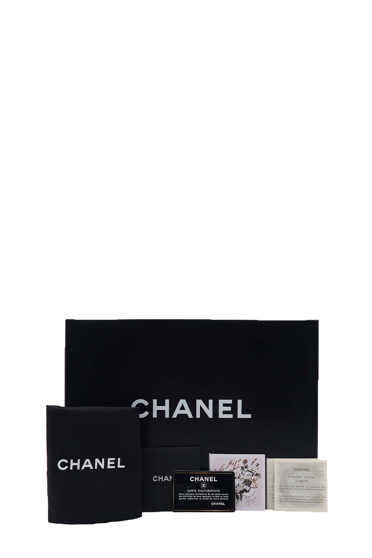 Small Ligne Cambon Tote Beige Black