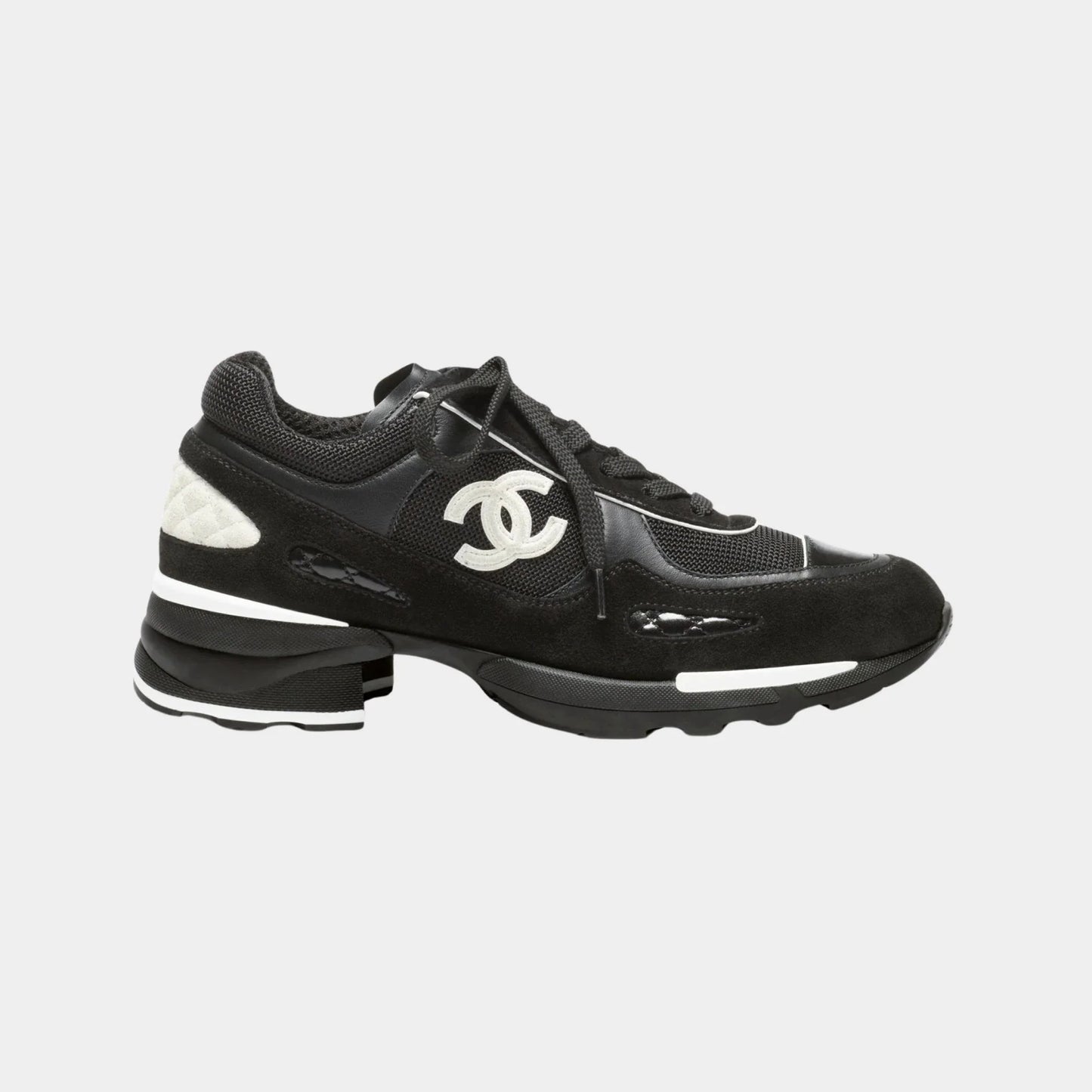 Sneakers Mixed Fibers Suede Calfskin & Calfskin